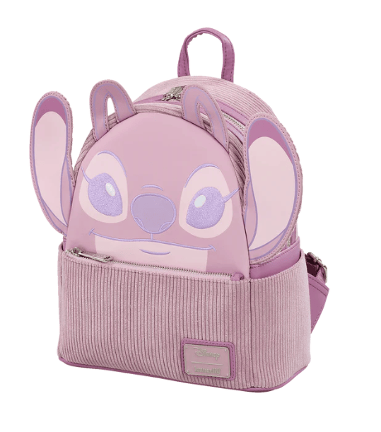 Loungefly! Leather: Lilo & Stitch - The Series Angel and Stitch Mini Backpack_1