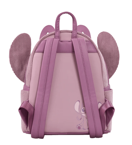Loungefly! Leather: Lilo & Stitch - The Series Angel and Stitch Mini Backpack_2
