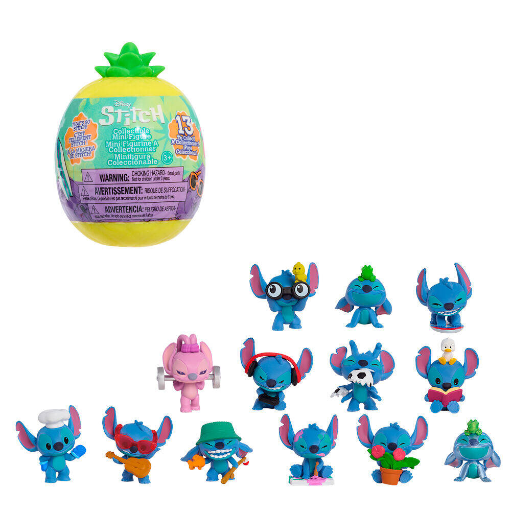 Justplay Stitch Collectible Mini Figure Capsules - Series 4_1
