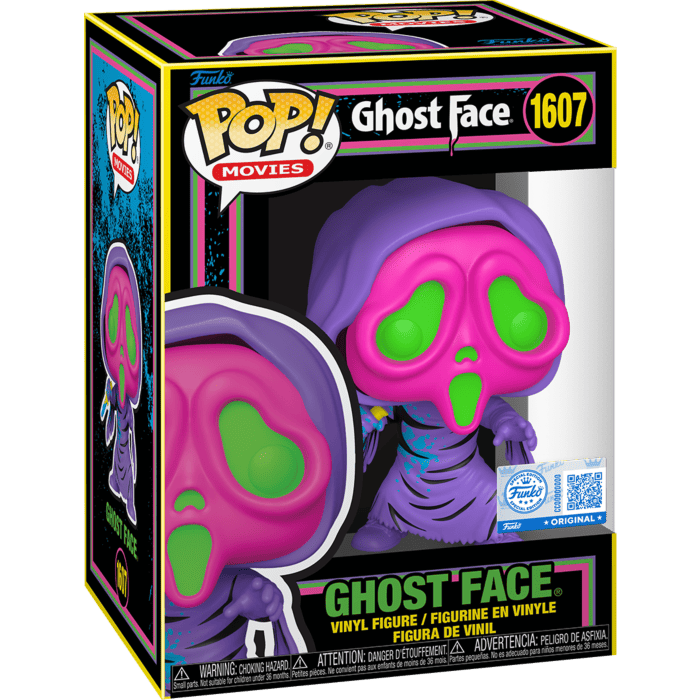 Funko Pop! Movies: Ghostface - Ghostace (BLKLT)(Exc)