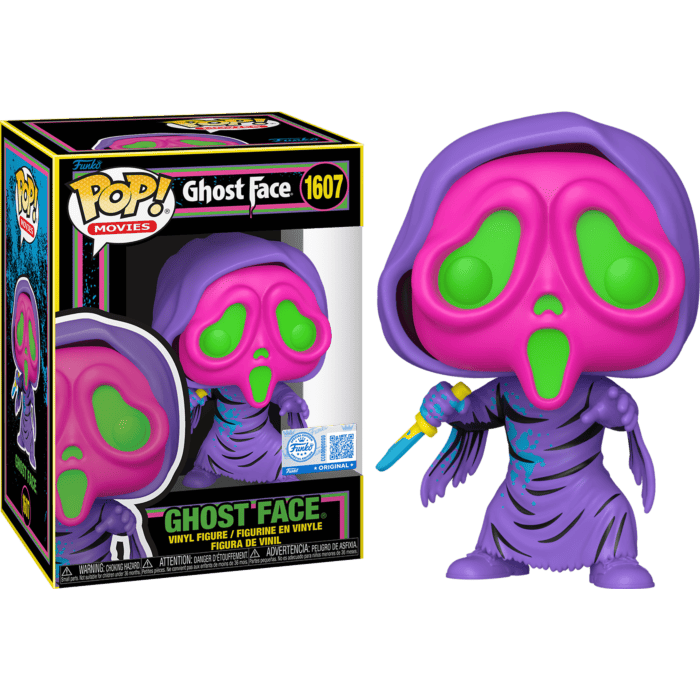 Funko Pop! Movies: Ghostface - Ghostace (BLKLT)(Exc)