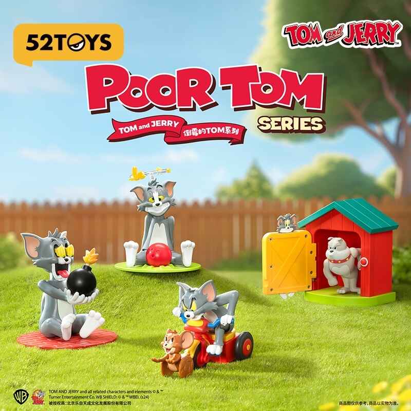 52 TOYS - Tom & Jerry - Poor Tom Series Blind Box