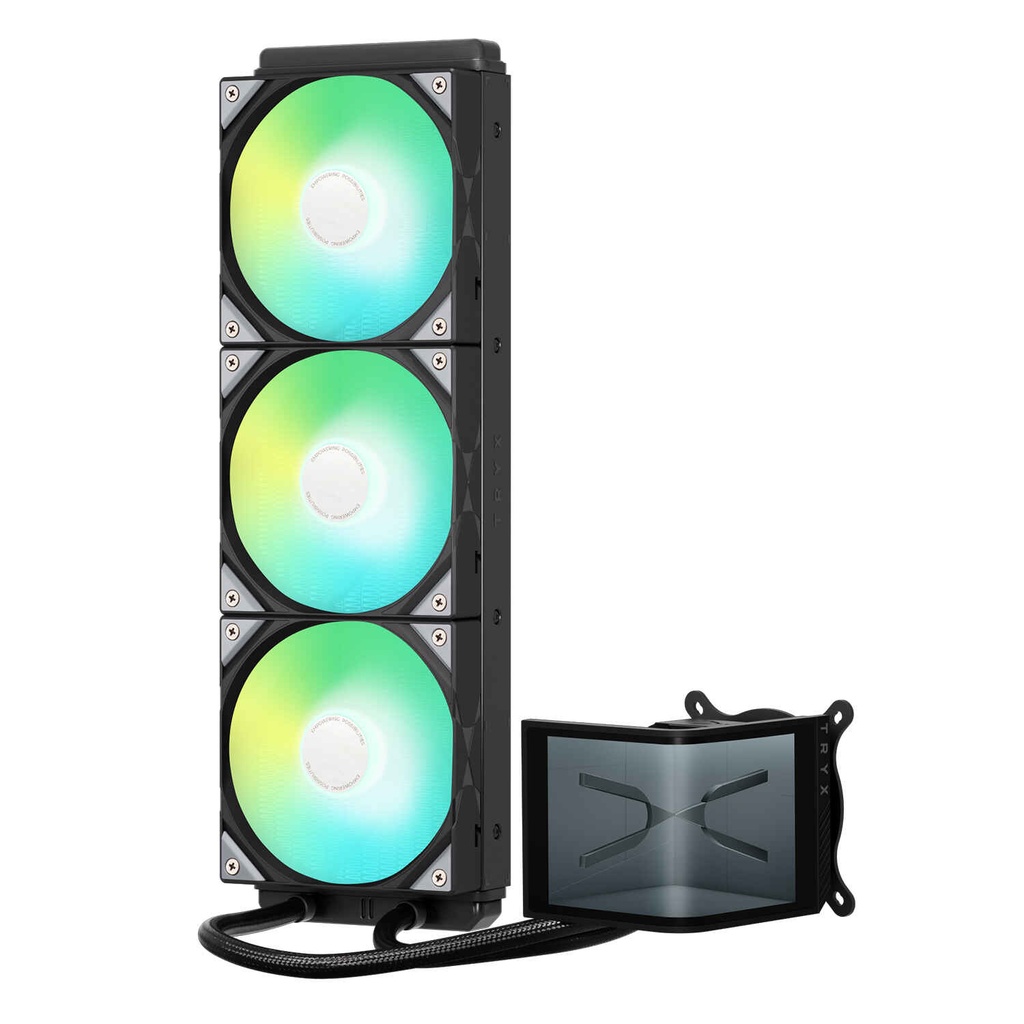 TRYX Panorama SE ARGB 360 AIO Liquid Cooler - Black