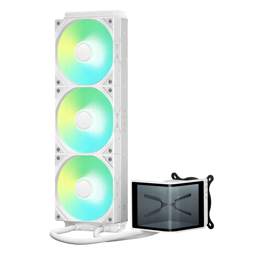 TRYX Panorama SE ARGB 360 AIO Liquid Cooler - White