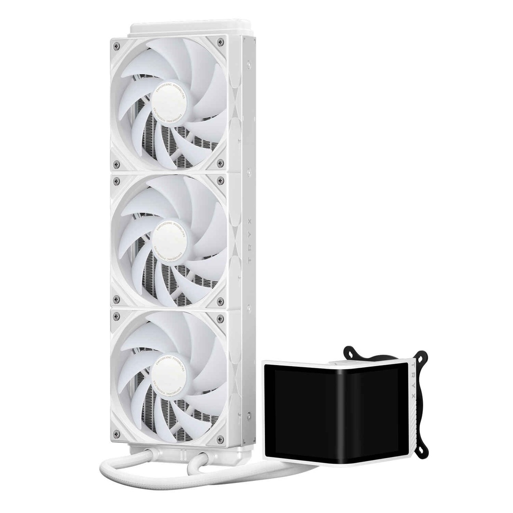 TRYX Panorama SE ARGB 360 AIO Liquid Cooler - White