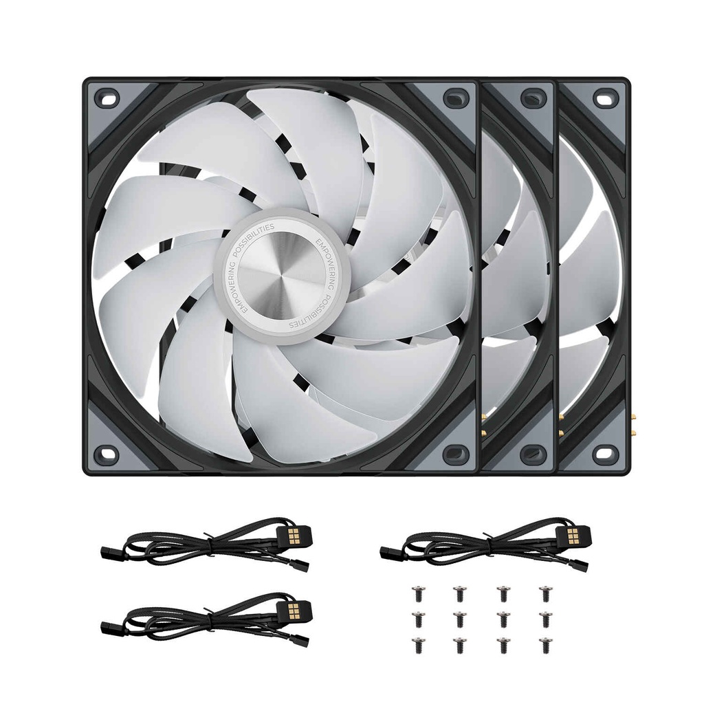 TRYX Rota SL 120mm ARGB Triple Fan Pack - Black