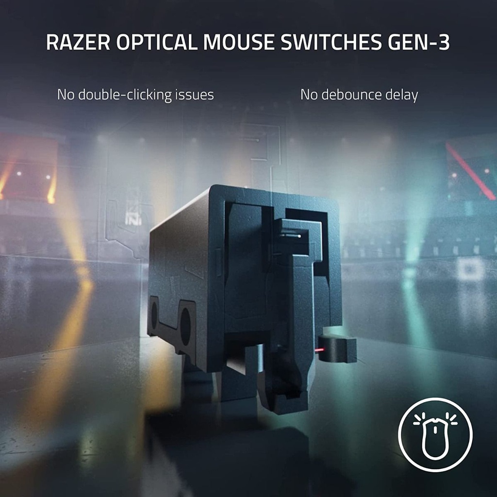 Razer DeathAdder V3 Pro Ultra-lightweight Wireless Ergonomic Esports Gaming Mouse - White