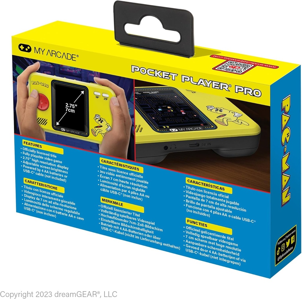 My Arcade Pac-Man Pocket Player Pro