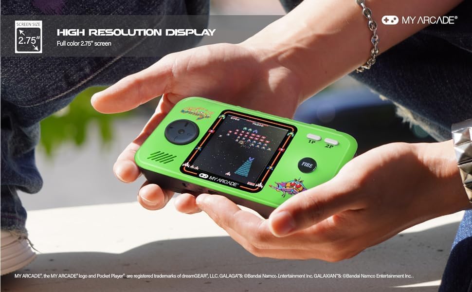 My Arcade Galaga Pocket Player Pro