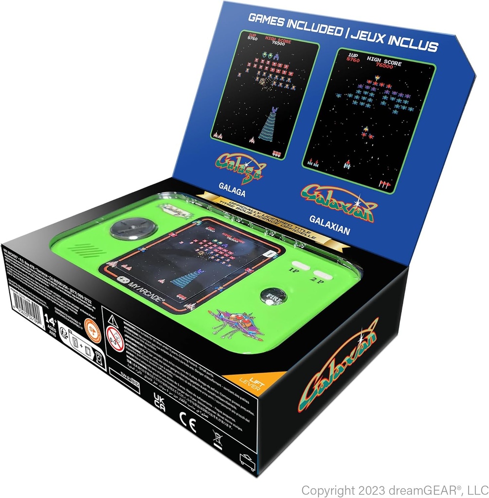 My Arcade Galaga Pocket Player Pro