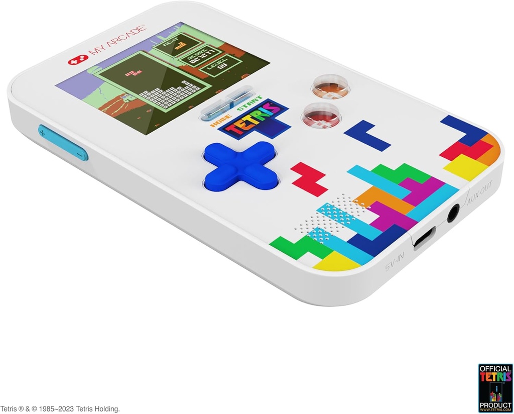 My Arcade Tetris Go Gamer Retro Handheld