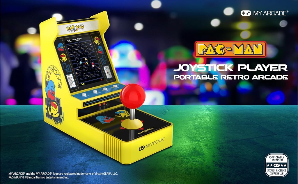 My Arcade Pac-Man Joystick Portable Retro Arcade