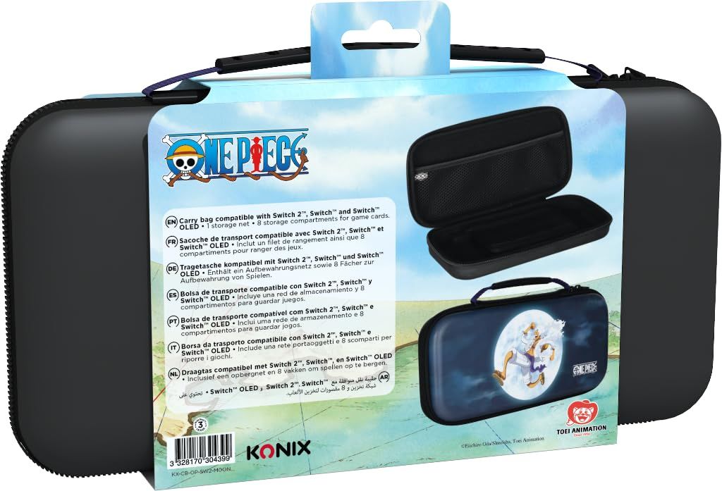 Konix NS2 Carry Bag: One Piece Moon