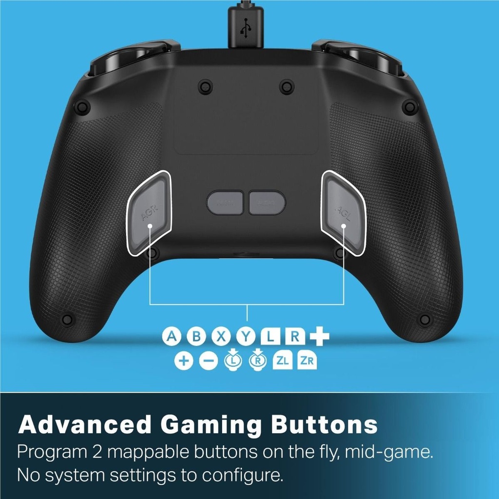 PowerA NS2 Advantage Wired Controller - Mario Time