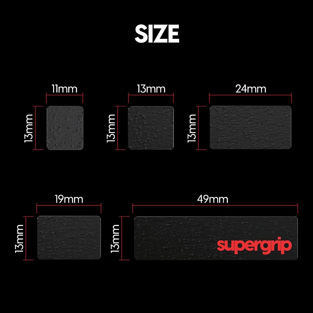 PULSAR - Superglide Universal Grip Tape PRE-CUT for Keyboard