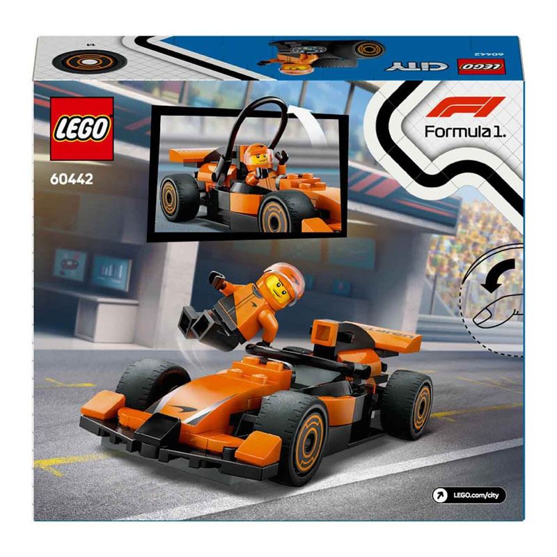 LEGO F1 Mclaren Race Car With Driver