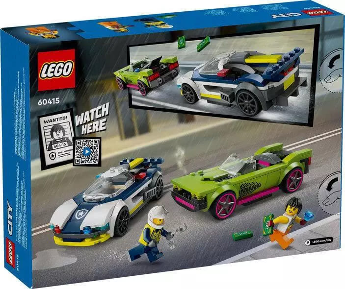 LEGO Police Car & Muscle Car Chase