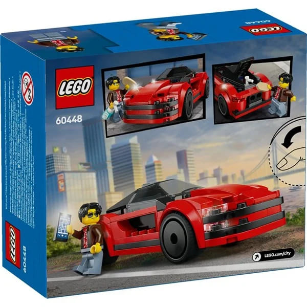 LEGO Red Sports Car