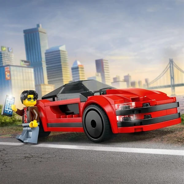 LEGO Red Sports Car
