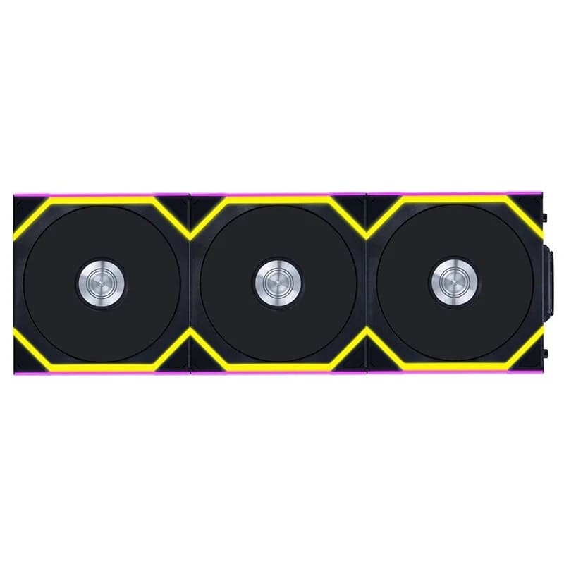 Lian Li UNI FAN SL Wireless ARGB PWM Fan, Triple-Pack including Controller - 120 mm, black