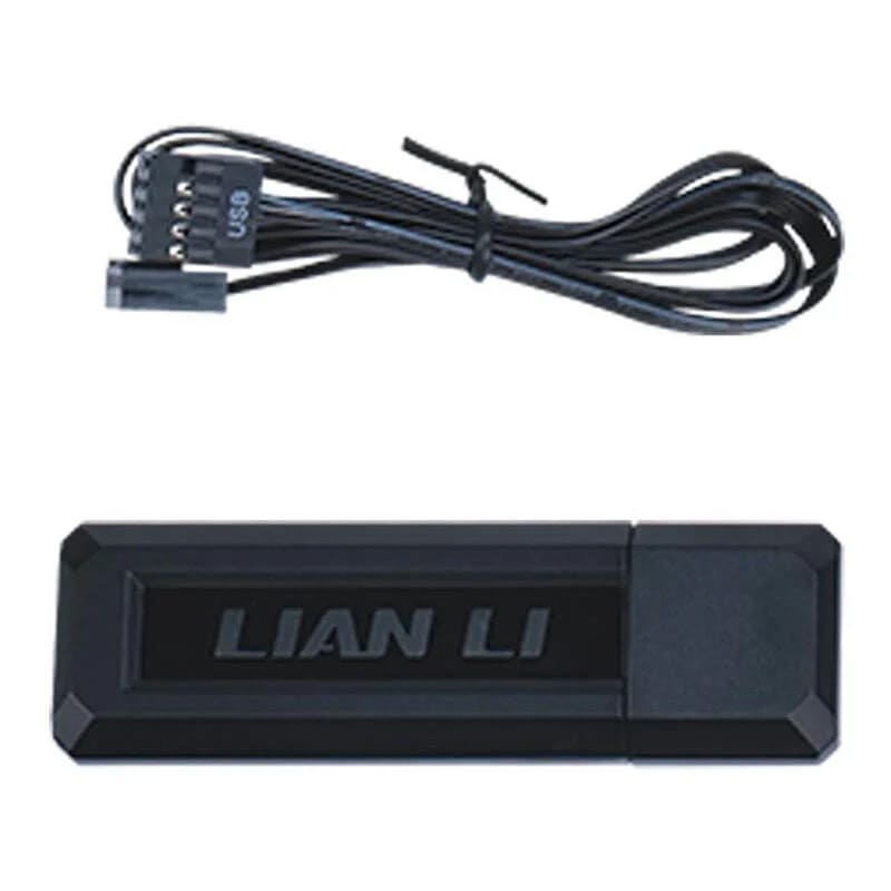 Lian Li UNI FAN SL Wireless ARGB PWM Fan, Triple-Pack including Controller - 120 mm, black