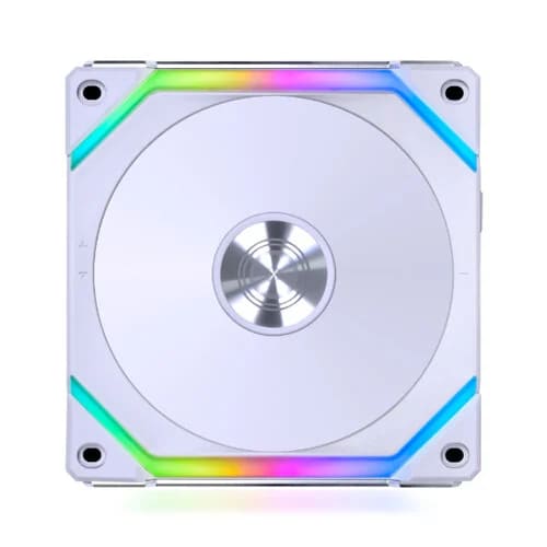 Lian Li UNI FAN SL120 V2 RGB 120mm Triple Pack Cooling Fan - White | UF-SL120V2-3W