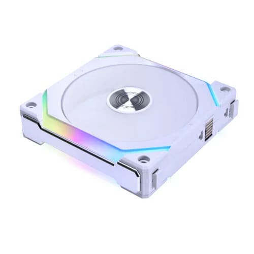 Lian Li UNI FAN SL120 V2 RGB 120mm Triple Pack Cooling Fan - White | UF-SL120V2-3W