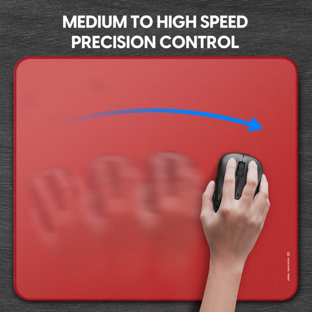 PULSAR Paracontrol V2 Xlarge Red Mouse Pad (490x420mm) : 695571