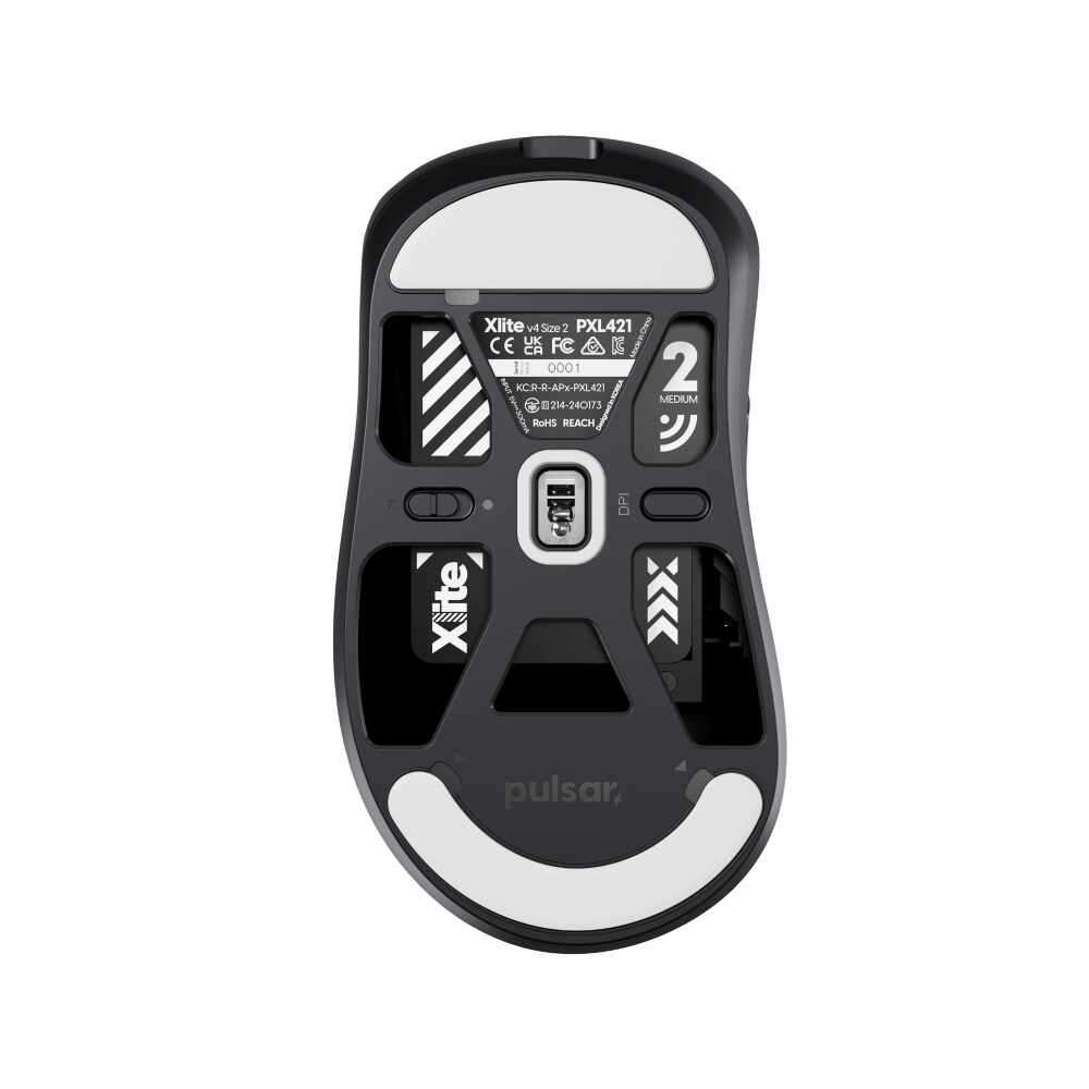 PULSAR XLite V4 Wireless Gaming Mouse Size2 Black : 695631