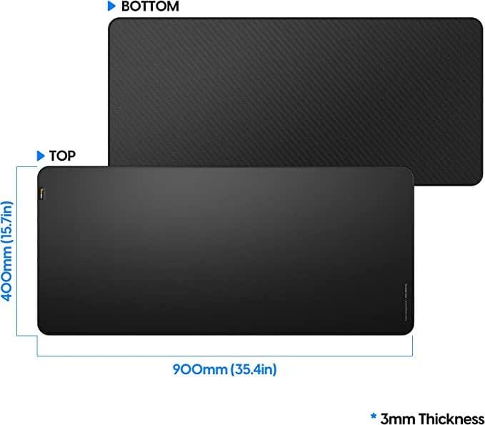 Pulsar ParaSpeed v2 Mouse Pad XXL Black : 696726