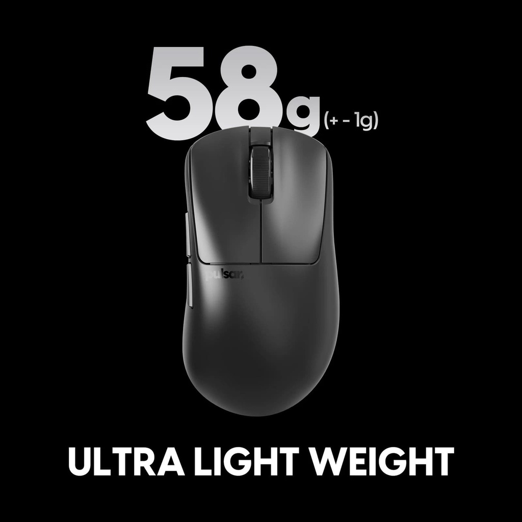 Pulsar Xlite Wireless Gaming Mouse V4 Size3 Black : 696706