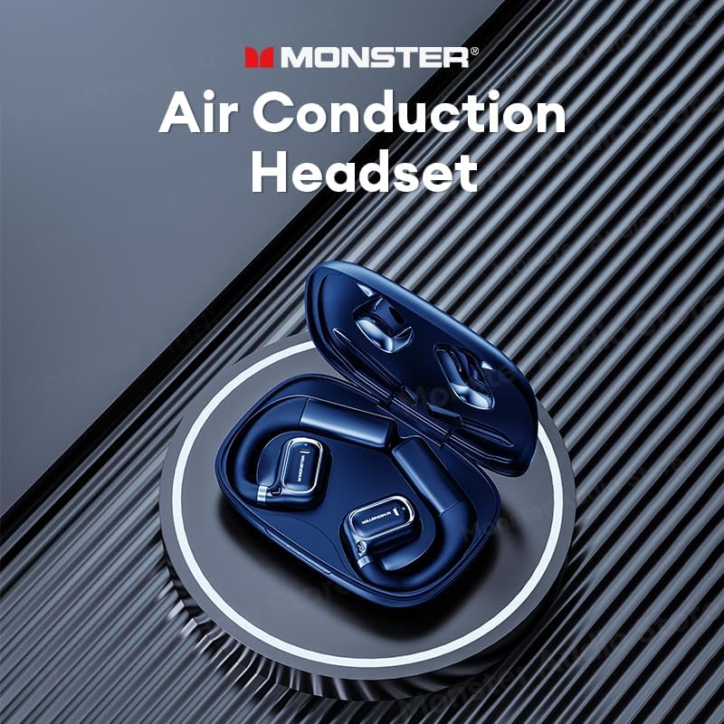 Monster AIRMARS XKO01 Wireless Gaming Headphones Blue