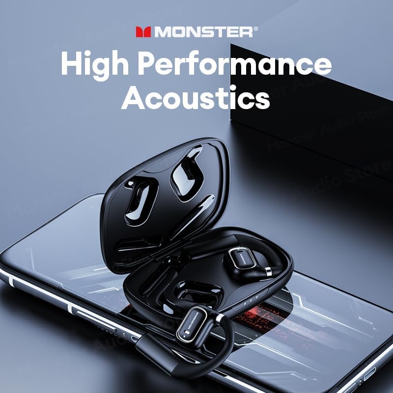Monster AIRMARS XKO01 Wireless Gaming Headphones Blue