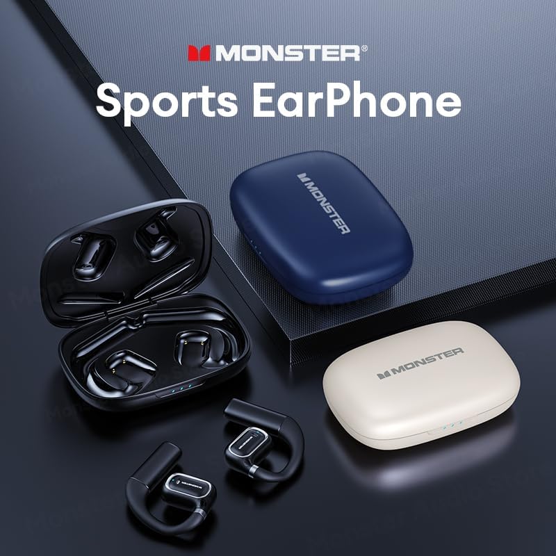 Monster AIRMARS XKO01 Wireless Gaming Headphones Blue