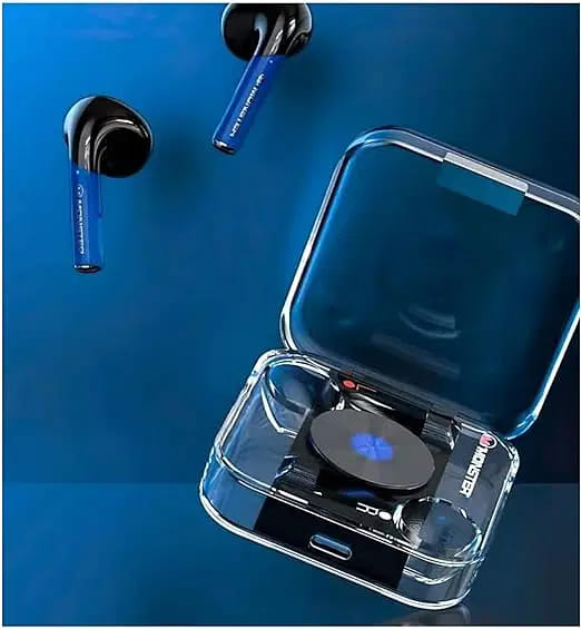 Monster AIRMARS XKT01 Wireless Gaming Headphones Blue