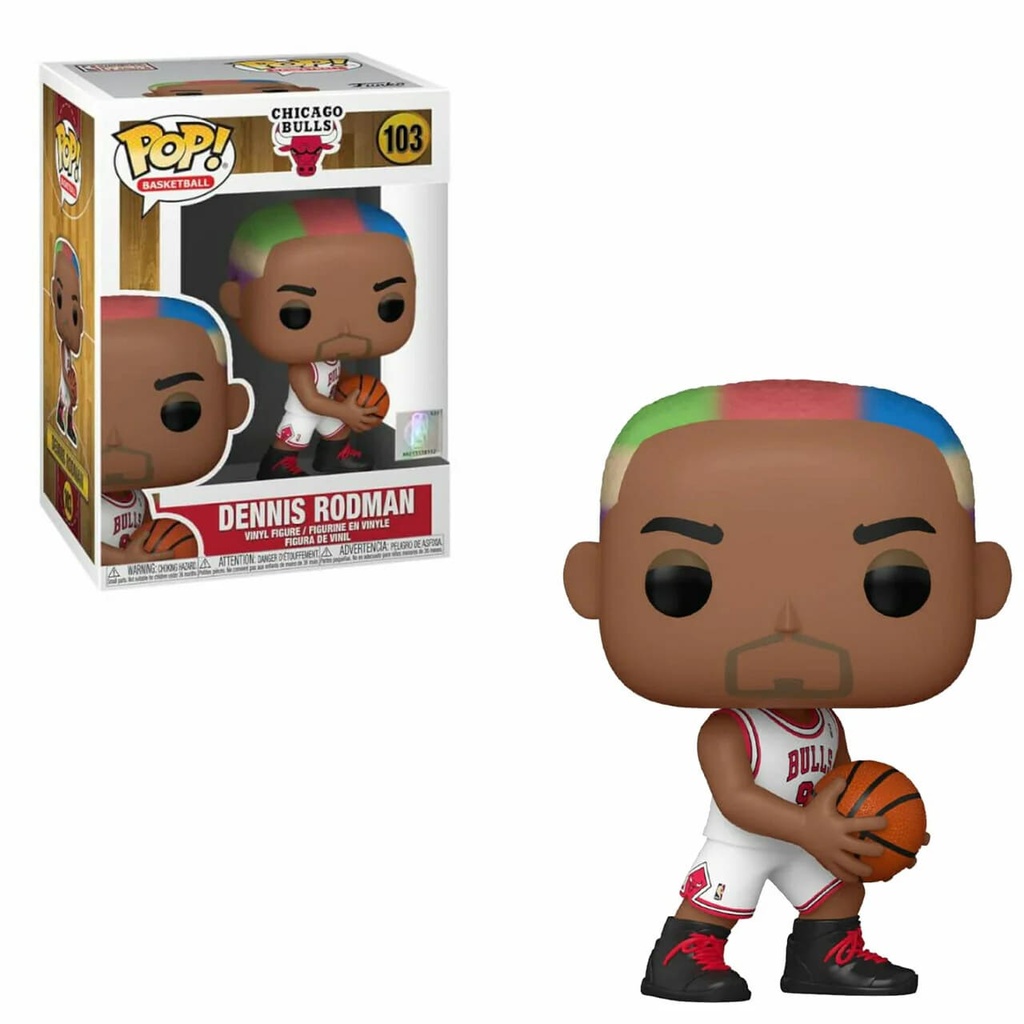 Funko Pop! Basketball: NBA Legends - Dennis Rodman (Bulls Home)