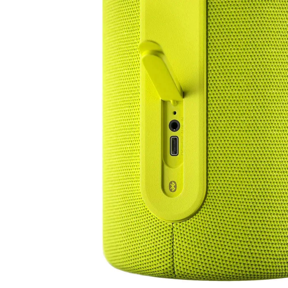 Loewe We. HEAR pro by Kylian Mbappé, Bluetooth Speaker, BT V5.3, 100W, Water-Resistant IPX6, Neon