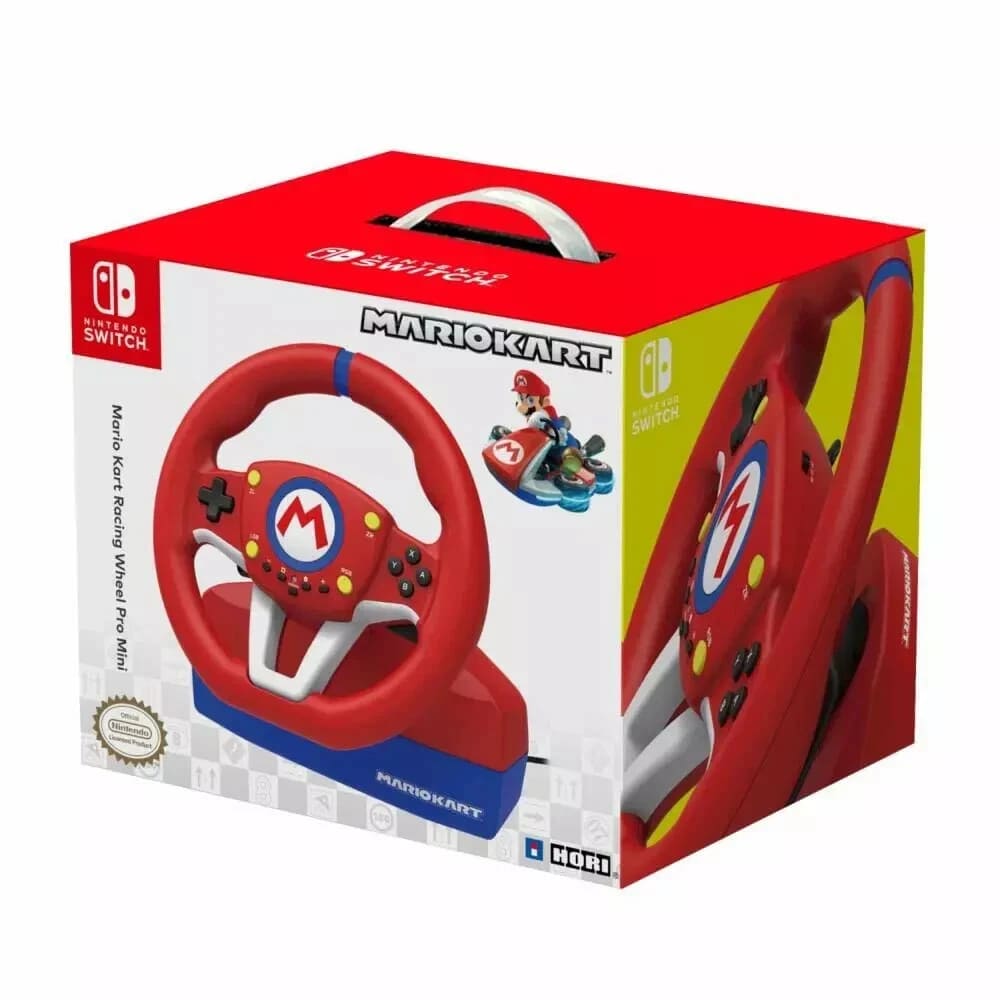 Nintendo Switch 2 Console Mario Kart World (UK) + Mario Kart Racing Wheel Pro Mini