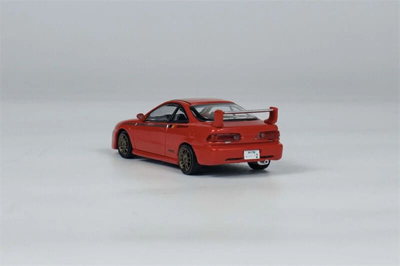 Tarmac Works 1/64 Honda Integra Type R DC2 Mugen Milano Red Global64 Diecast Car