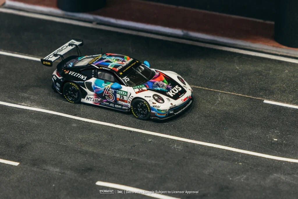 Tarmac Works 1/64 Porsche 911 GT3 R DTM 2023 Diecast Car