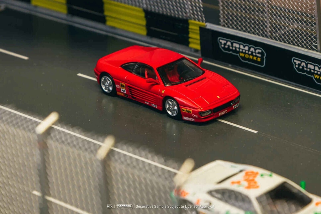 Tarmac Works 1/64 Ferrari 348 challenge red Diecast Car