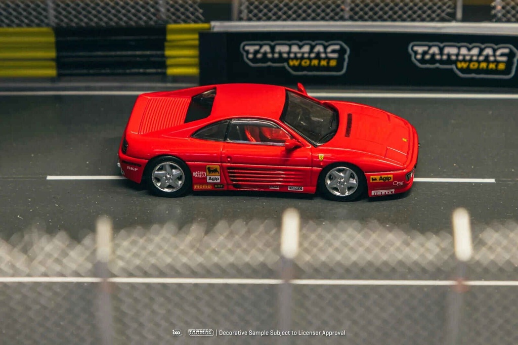 Tarmac Works 1/64 Ferrari 348 challenge red Diecast Car