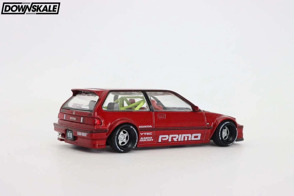 Kaido House x Mini GT 1/64 Honda Civic EF Kaido Works V2 No.155 Diecast Car