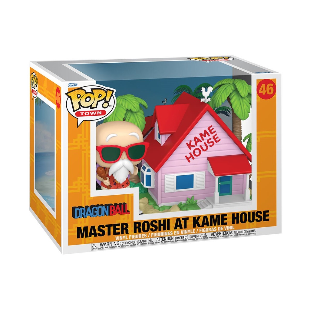 Funko Pop Town! Animation: Dragon Ball Z - Kame House w/ Master Roshi