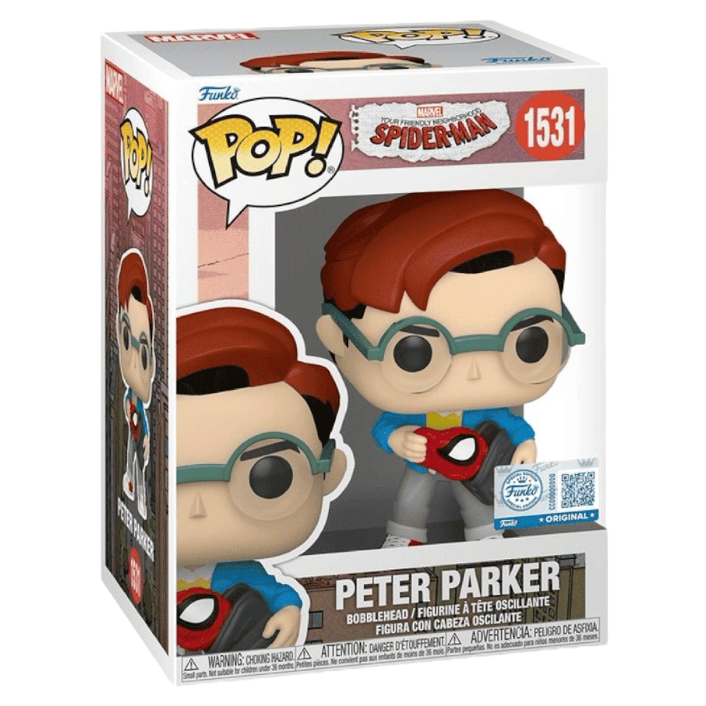 Funko Pop! Marvel: Friendly Neighborhood Spider-Man - Peter Parker (Exc)
