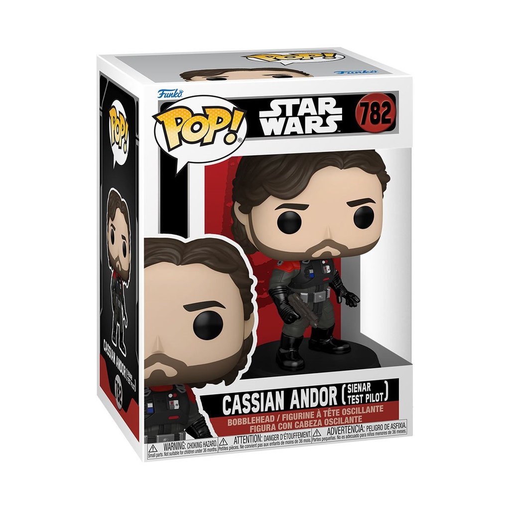 Funko Pop! Star Wars: Andor S3 - Cassian Andor (Sienar Test Pilot )