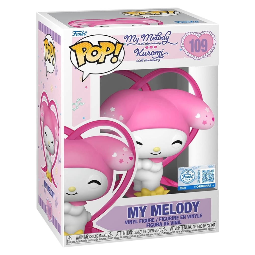 Funko Pop! Animation: Sanrio - My Melody Ribbon (Exc)