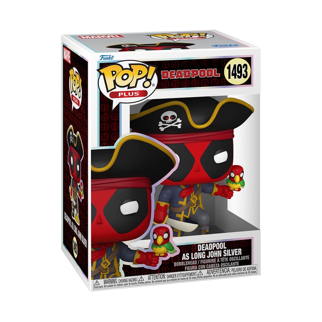 Funko Pop Plus! Marvel: Deadpool as John Long Silver