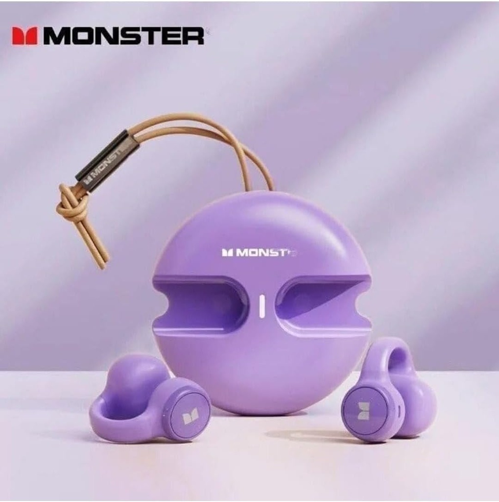 Monster AIRMARS XKT21 Wireless Gaming Headphones Violet