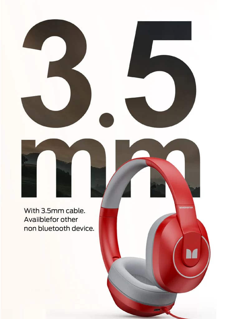 Monster Storm XKH01 Wireless Gaming Headphone Black